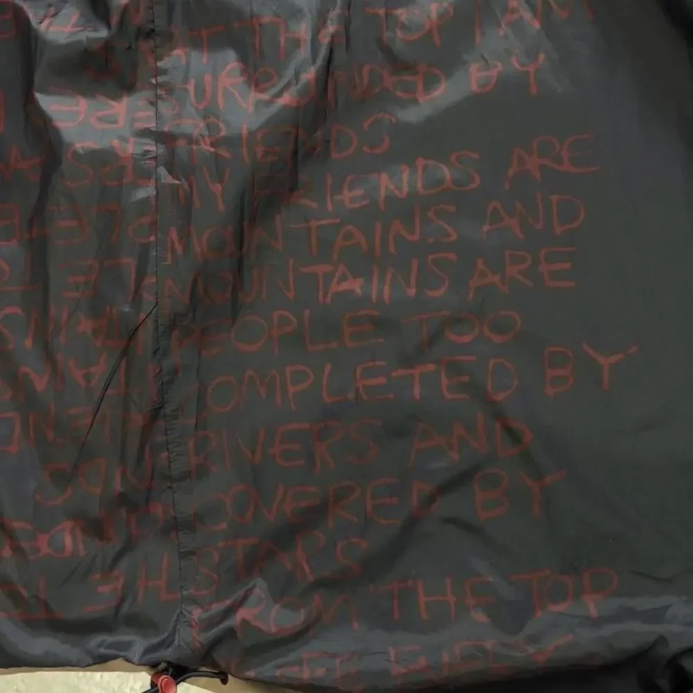 The North Face D2 Utility Super Besar Jacket. Brown & Navy Size Large